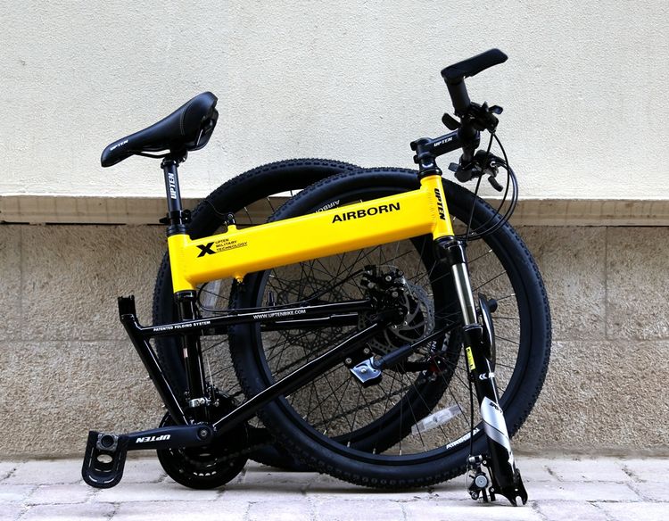 Upten top folding bike